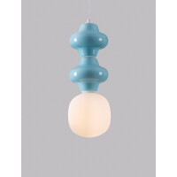 Nova Luce 9009113 CLIO Pendelleuchte Blau/Weiß 5