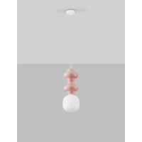 Nova Luce 9009114 CLIO Pendelleuchte Pink/Weiß 3