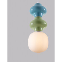 Nova Luce 9009116 CLIO Pendelleuchte Grün/Blau 5