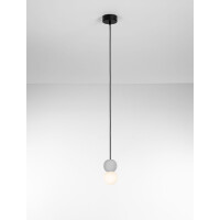 Nova Luce 9577018 ZERO Pendelleuchte Grau/Braun 4