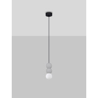 Nova Luce 9577021 ZERO Pendelleuchte Grau 3
