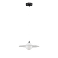 Nova Luce 9780104 REFLET Pendelleuchte Schwarz/Weiß 3
