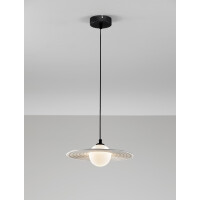 Nova Luce 9780104 REFLET Pendelleuchte Schwarz/Weiß 7