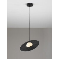 Nova Luce 9780104 REFLET Pendelleuchte Schwarz/Weiß 8