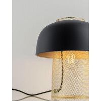 Nova Luce 9001085 SQUBE Tischleuchte Schwarz / Gold 5