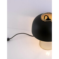 Nova Luce 9001085 SQUBE Tischleuchte Schwarz / Gold 6