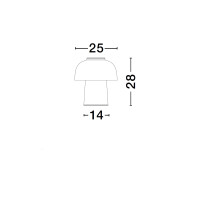 Nova Luce 9001085 SQUBE Tischleuchte Schwarz / Gold 8