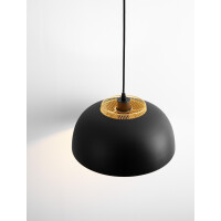 Nova Luce 9001086 SQUBE Pendelleuchte Schwarz / Gold 5