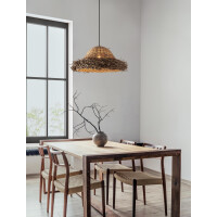 Nova Luce 9586515 NATU Pendelleuchte Braun 2