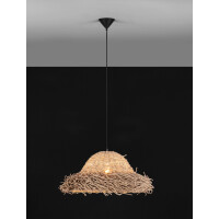 Nova Luce 9586515 NATU Pendelleuchte Braun 4