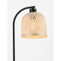 Nova Luce 9001087 INTRA Tischleuchte Natur/Schwarz 5