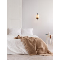 Nova Luce 9001088 INTRA Wandleuchte Natur/Schwarz 2
