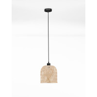 Nova Luce 9001089 INTRA Pendelleuchte Natur/Schwarz 3