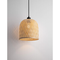 Nova Luce 9001089 INTRA Pendelleuchte Natur/Schwarz 5