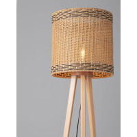 Nova Luce 9586528 PLETTE Stehlampe Natur 4