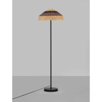 Nova Luce 9586529 CARO Stehlampe Schwarz/Braun 4