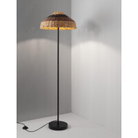 Nova Luce 9586529 CARO Stehlampe Schwarz/Braun 6