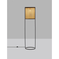 Nova Luce 9001119 ERTO Stehlampe Natur/Schwarz 4