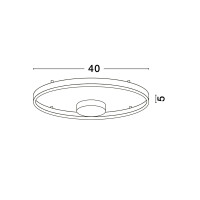 Nova Luce 9030524 HEDRA Deckenleuchte Weiß 7
