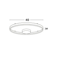 Nova Luce 9030525 HEDRA Deckenleuchte Schwarz 6