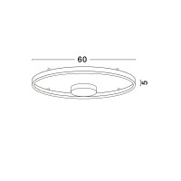 Nova Luce 9030527 HEDRA Deckenleuchte Schwarz 6