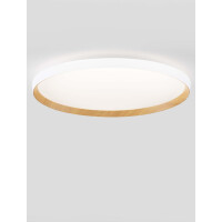 Nova Luce 9030516 VOMOS Deckenleuchte Weiß/Holzdekor 4