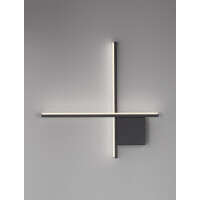 Nova Luce 9006084 CROSS Wandleuchte Schwarz 3