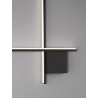 Nova Luce 9006084 CROSS Wandleuchte Schwarz 5