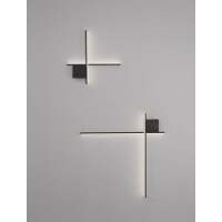 Nova Luce 9006084 CROSS Wandleuchte Schwarz 7