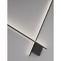 Nova Luce 9006086 CROSS Wandleuchte Schwarz 4