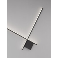 Nova Luce 9006086 CROSS Wandleuchte Schwarz 5