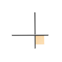 Nova Luce 9006085 CROSS Wandleuchte Schw gallery