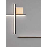 Nova Luce 9006085 CROSS Wandleuchte Schwarz / Gold 7