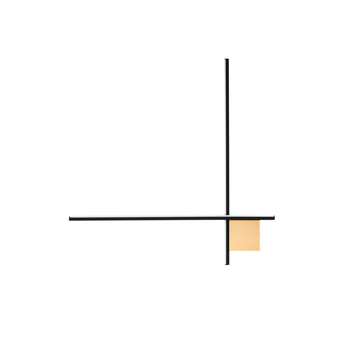 5212017448385 - 9006087 CROSS Wandleuchte Schwarz   Gold