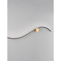 Nova Luce 9006096 KIMA Wandleuchte Schwarz / Gold 6