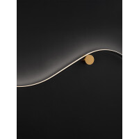 Nova Luce 9006096 KIMA Wandleuchte Schwarz / Gold 8