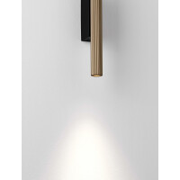 Nova Luce 9060236 PARON Wandleuchte Schwarz / Gold 2