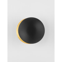 Nova Luce 9006080 SOLEI Wandleuchte Schwarz / Gold 4