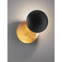 Nova Luce 9006080 SOLEI Wandleuchte Schwarz / Gold 7