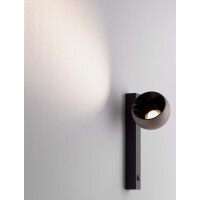 Nova Luce 9088120 LUSA Wandleuchte Champagne/Schwarz 4