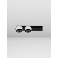 Nova Luce 9088123 LUSA Wandleuchte Nickel/Schwarz 3