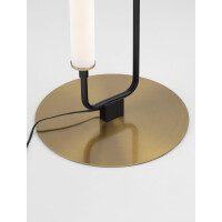 Nova Luce 9002085 WETRO Stehlampe Schwarz / Gold 6