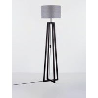 Nova Luce 9001082 ARTIS Stehlampe Schwarz/Grau 3