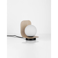 Nova Luce 9001084 KAMEN Tischleuchte Schwarz/Natur 3