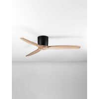 Nova Luce 9952370 NINEMIA Ventilator Schwarz/Braun 3