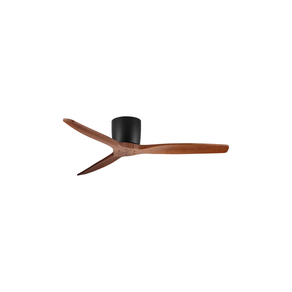 Nova Luce 9952373 NINEMIA Ventilator Schwarz/Braun