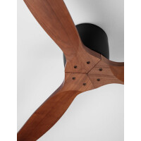 Nova Luce 9952373 NINEMIA Ventilator Schwarz/Braun 4