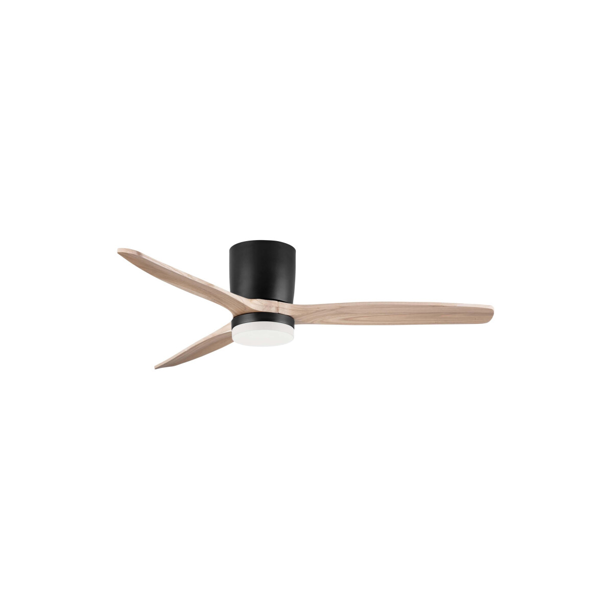 Nova Luce 9952371 ALOA Ventilator Schwarz/Braun