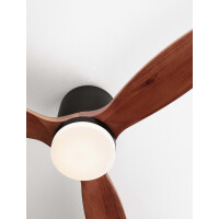 Nova Luce 9952374 ALOA Ventilator Schwarz/Braun 4
