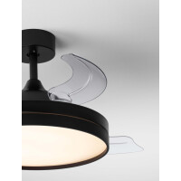 Nova Luce 9952377 NEVMA Ventilator Schwarz 6